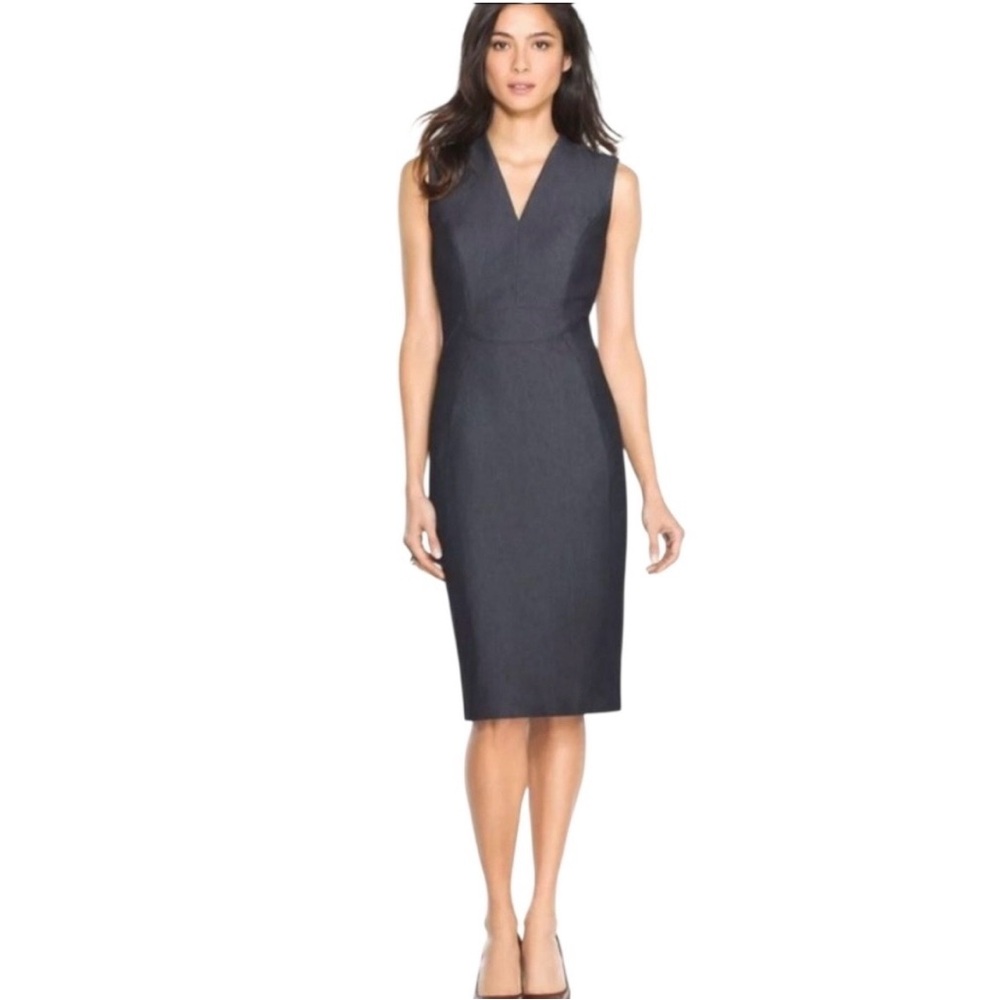 WHBM Sleeveless Sheath Dress